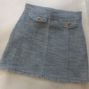Zara “Tweed” Mini Skirt